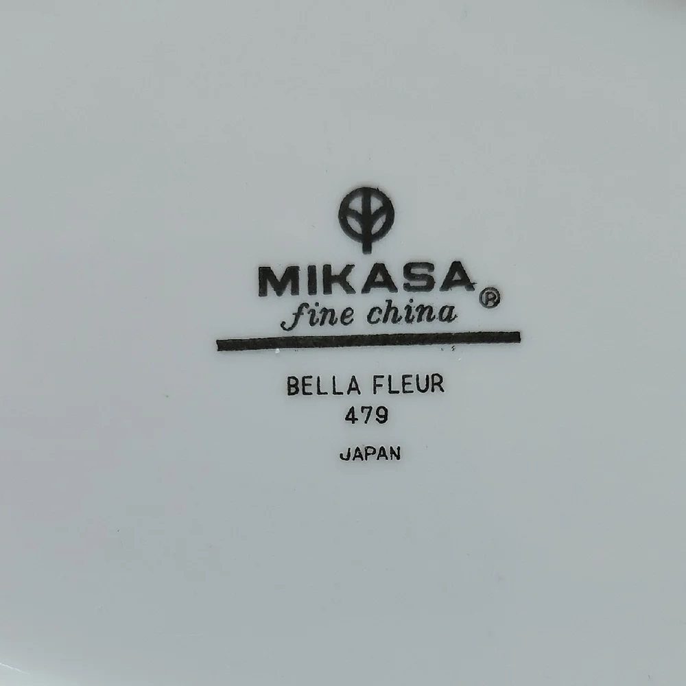 Vintage Mikasa Bella Fleur Oval Dish